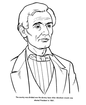 Print the image of Abraham Lincoln.