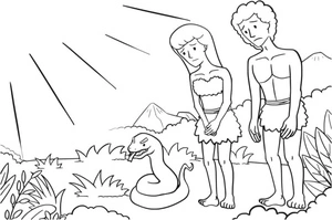 Friendly Serpent Coloring Page