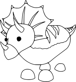 Adopt Me Triceratops