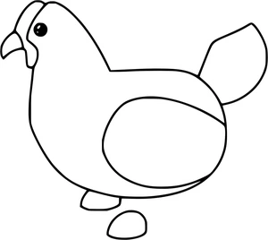 Chicken Adoption Center Coloring Page