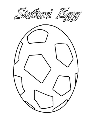 Egg in the Safari Theme from the game Adopt Me