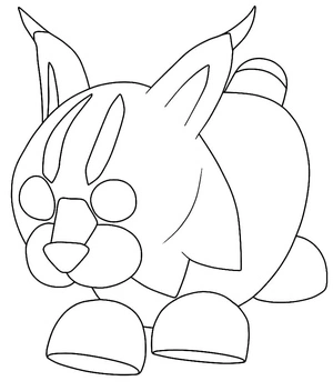 Wildcat Adoption Coloring Page