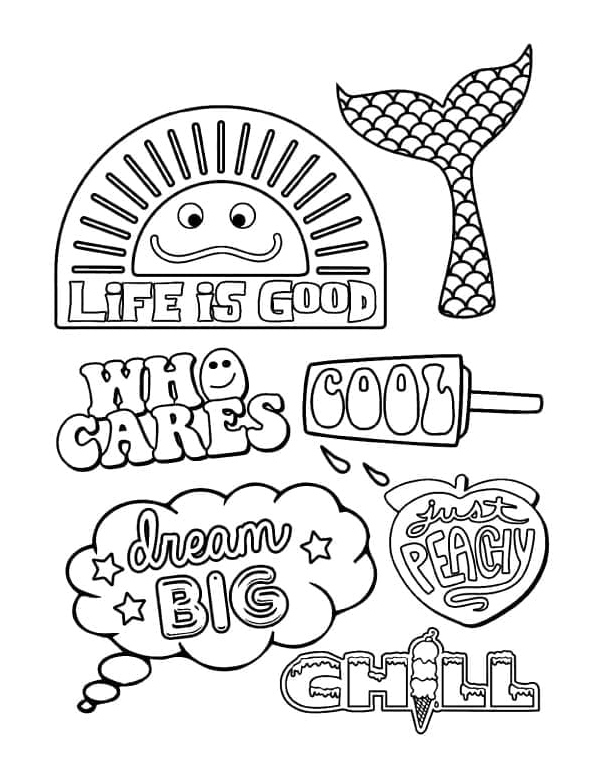 Beautiful Sketches Coloring Page