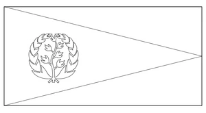 Eritrea Flag Coloring Page