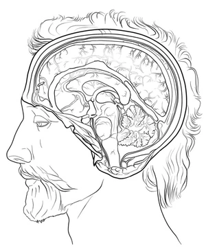 Free Printable Human Anatomy Coloring Page Coloring Page