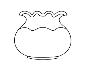Free Aquarium Design Coloring Page