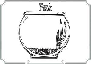 Free Aquarium Pictures Coloring Page