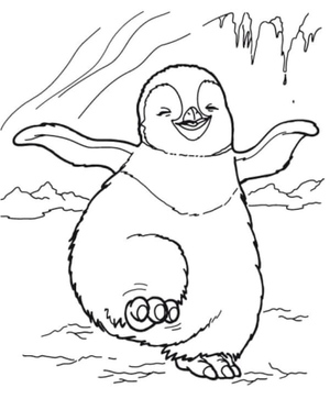 Penguin Playing with Friends