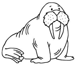 The Most Recognizable Resident of the North Coloring Page
