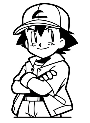 Adorable Ash Ketchum