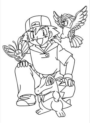 Ash Ketchum and His Pokémon