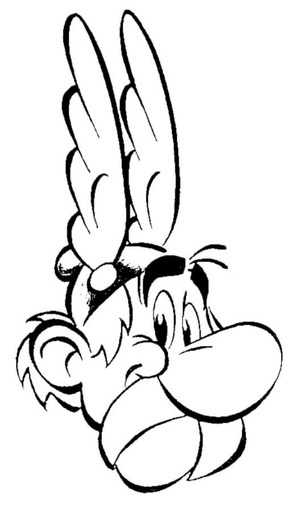 Asterix's Self Portrait