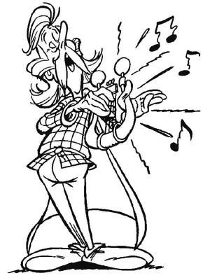 Music Conservatory Terrible Tunes Coloring Page