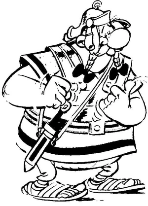 The Knight Injured His Finger Coloring Page