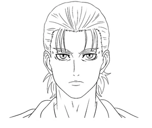 Eren from the series Attack On Titan Coloring Page