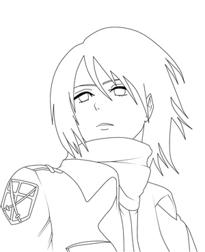 Mikasa Ackerman from Attack On Titan