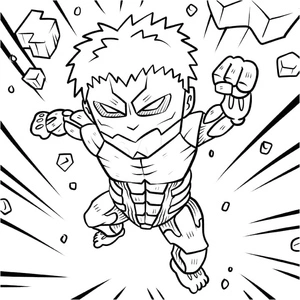 Titan Reiner Braun Coloring Page