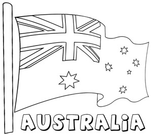 Printable Australian Flag