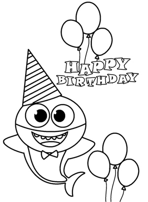 Baby Shark Birthday Celebrations.