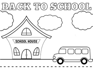 Back to School Coloring Page 16