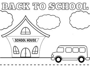 Back to School Coloring Page 16 Coloring Page