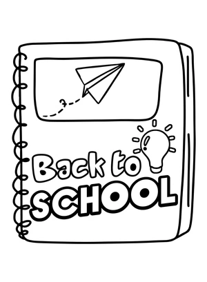 Printable Back to School Coloring Page Coloring Page