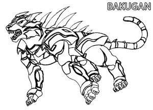 "Enraged Tigress" Coloring Page