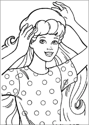 Barbie Princess Coloring Page Coloring Page