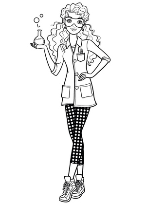 Barbie the Scientist