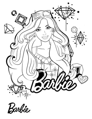 Barbie with Diamonds