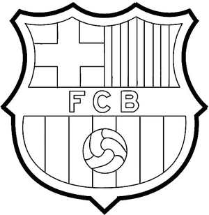 Barcelona Picture Coloring Page