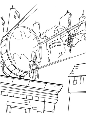 Batman and James Gordon