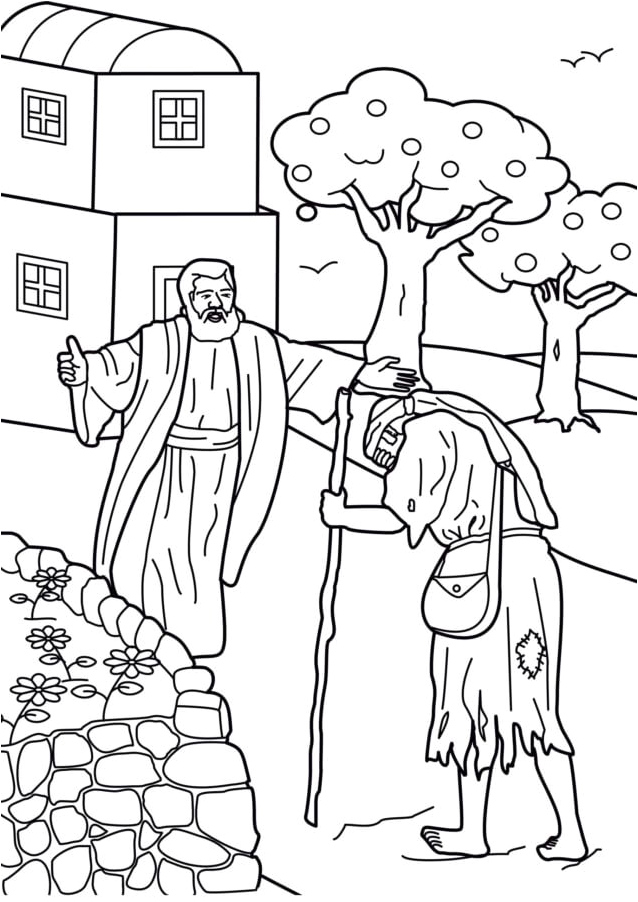 Lost Son Coloring Page