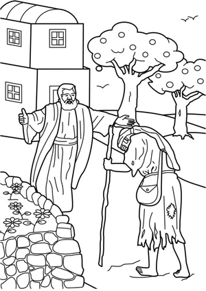 Lost Son Coloring Page