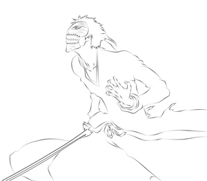 Ichigo from the anime "Bleach"