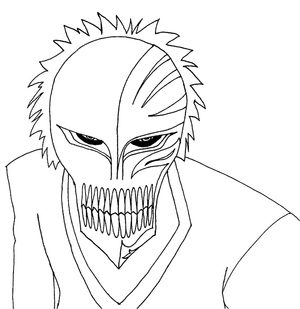 Ichigo Kurosaki in Hollow Form