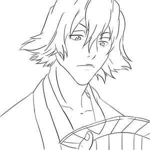 Kisuke Urahara from the anime Bleach