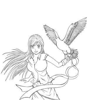 Orihime Inoue from the Anime Bleach