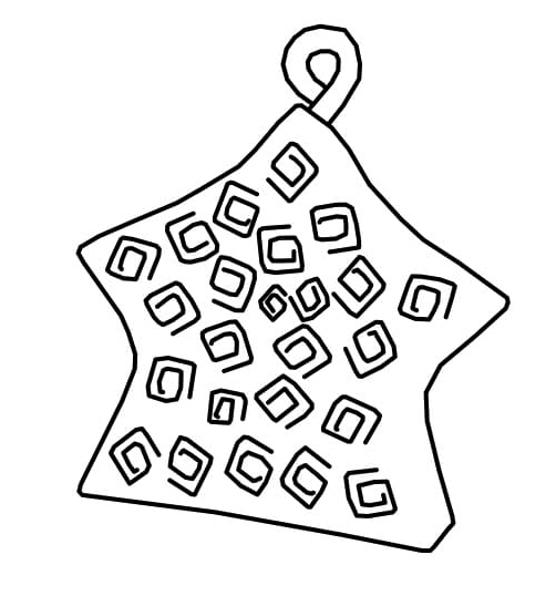 Light Blox Fruits Coloring Page