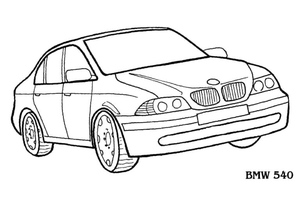 BMW 540 - Sports Car