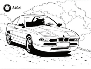 BMW 840ci can be rewritten as BMW 840ci.