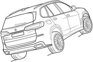 Lovely BMW X5 SUV