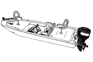 Karma Boat with Cushioned Seats Coloring Page