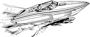 Racer of Jet Boats