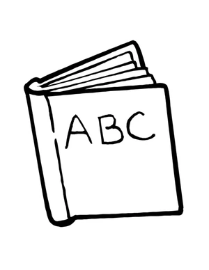 Alphabet Coloring Book Coloring Page