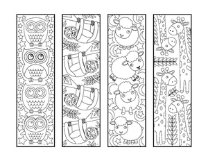 Animal-themed Bookmarks