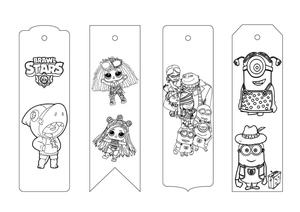 Free Kids Bookmarks