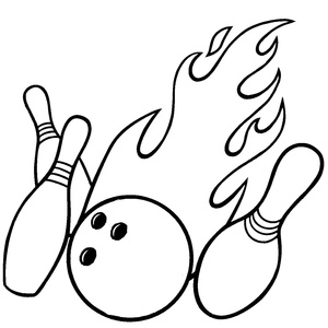 Flaming Bowling Lane