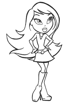 Beautiful Bratz Girl