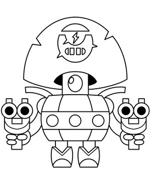 Darryl from Brawl Stars